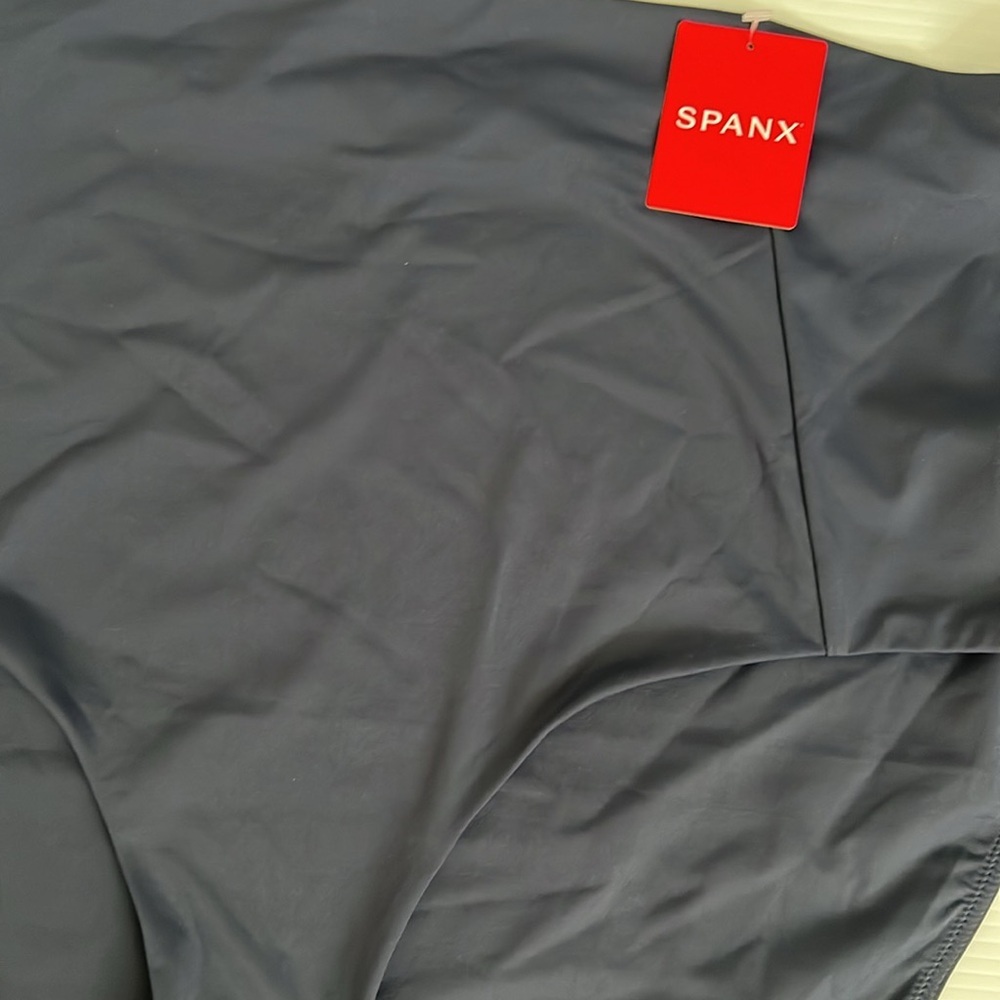 SPANX Women's Swim Brief, Sunkissed Navy, 3X - Picture 3 of 5